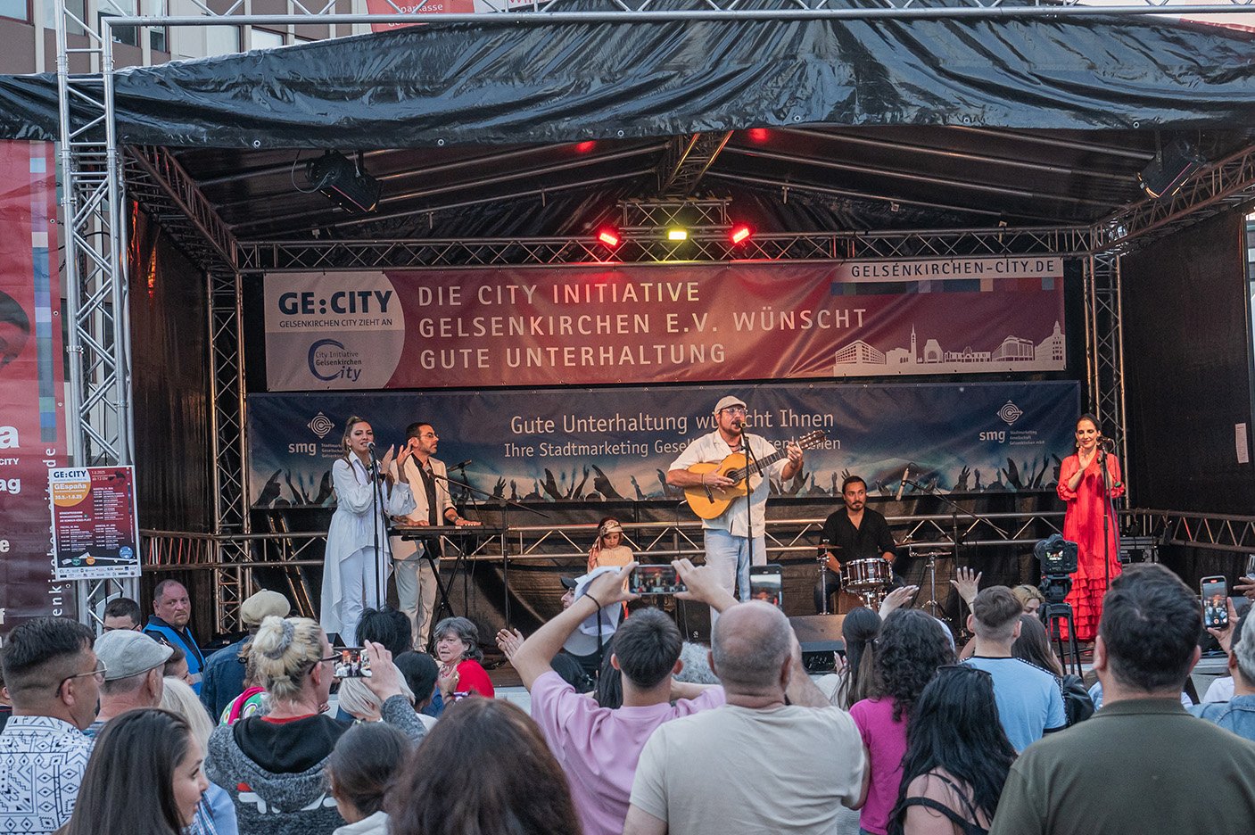 Charly Gitanos live auf dem Stadtfest Gelsenkirchen